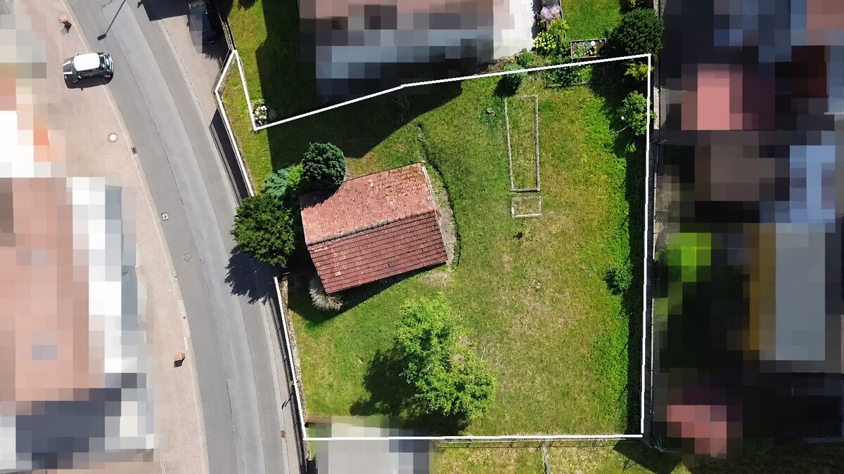 Baugrundstück mit Perspektive in Frammersbach