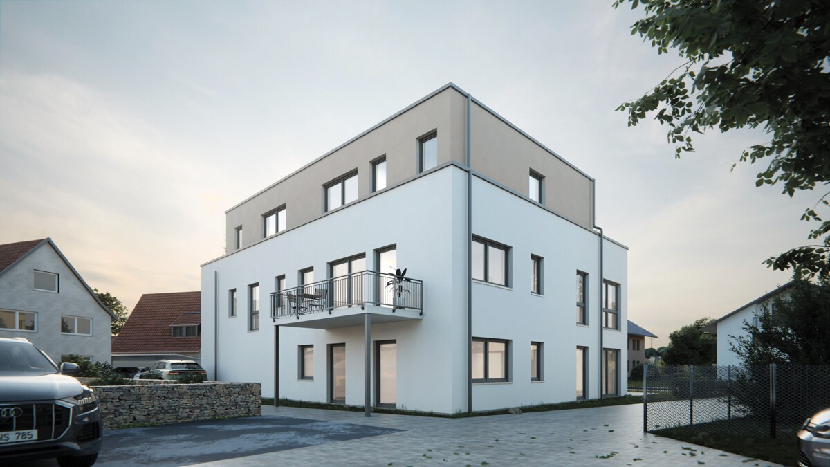 Heimat neu gedacht – moderne 2-Zimmer-Penthousewohnung im Herzen von Karsbach