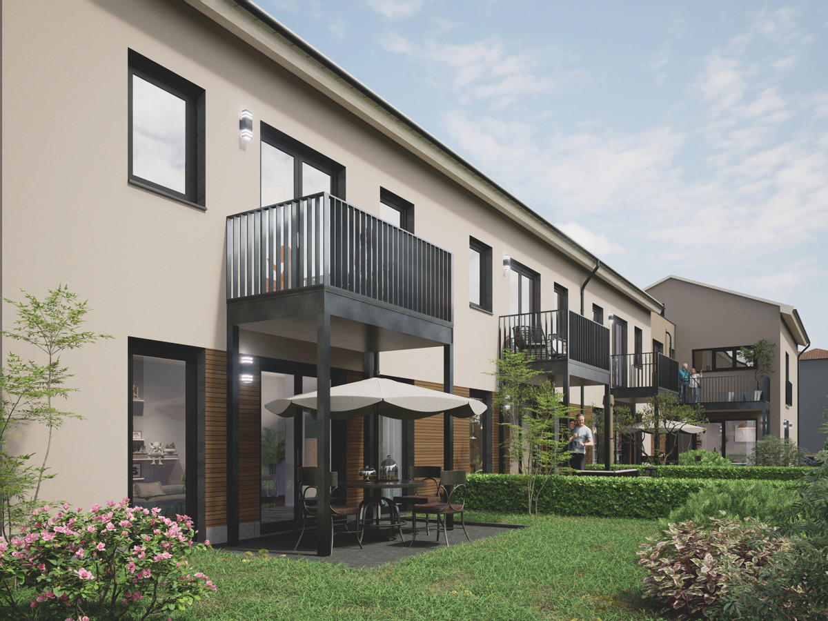 Daheim bleiben & modern wohnen – 2-Zimmer-Wohnung ***Neubau im Ortskern von Steinfeld***